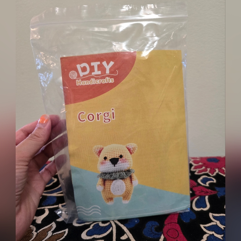 DIY handicrafts, Corgi! Crochet kit